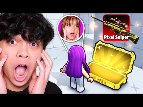 Surprising My Crush With Her DREAM SKIN in Roblox Rivals!
