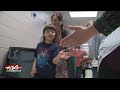 Students Cheering Each Other On At Lowell Elementary