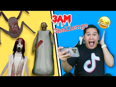 PLAYING SCARY GAMES AT 3:AM CHALLENGE (gulat yarn?) | Stephen