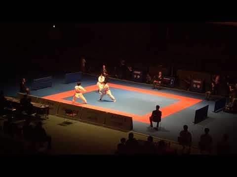 Karate 1 Okinawa 2017 - Final Female Team Kata - Team Japan1 - Unsu