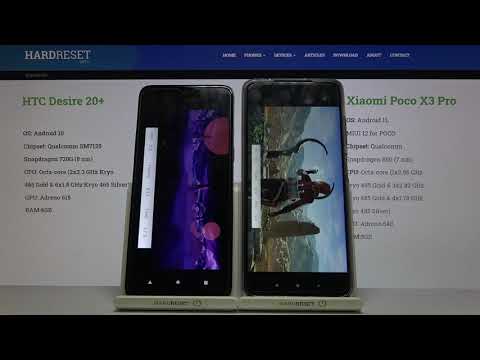 HTC Desire 20+ vs POCO X3 Pro - Performance Test - Wild Life 3Dmark