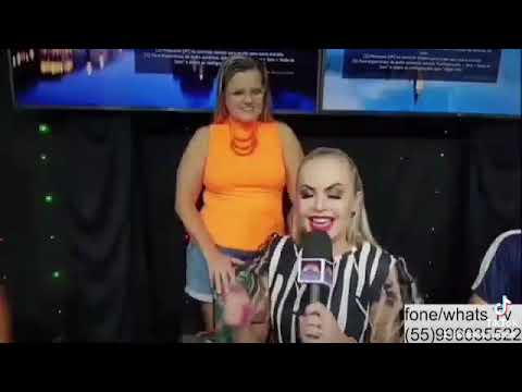 cantora Loira da Indústria Musical na Tv Novos Horizontes