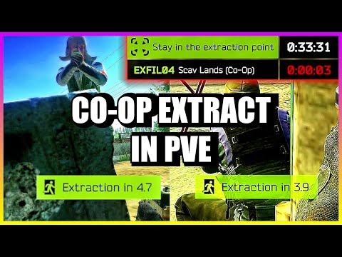 PVE AI Co-op Extract Easy in PVE Tarkov (No Flare Needed)