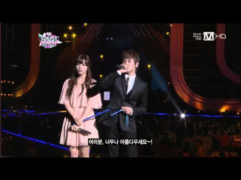 【HD】121011 Hoya(Infinite) & Eunji(A-Pink) MC Cut @ MCD Smile Thailand Concert