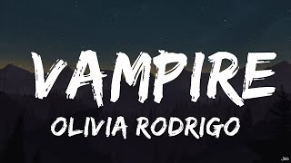 Olivia Rodrigo - vampire  | Ee Lyrics