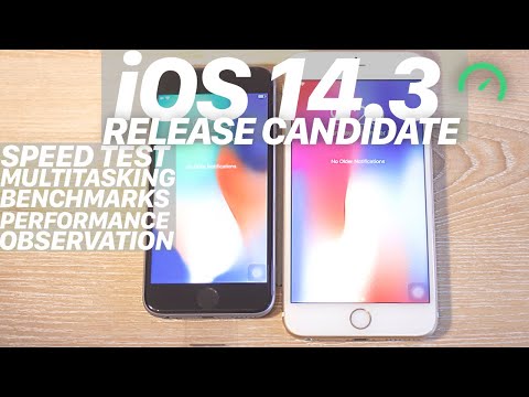 iOS 14.3 Release Candidate vs. iOS 14.2 - SPEED Test! Which is FASTER? [iOS 14.3 RC]