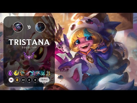 Tristana Top vs Maokai - KR Master Patch 13.6