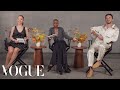 Ariana Grande, Cynthia Erivo, & Jonathan Bailey Ask Rapid-Fire Questions | Off the Cuff | Vogue