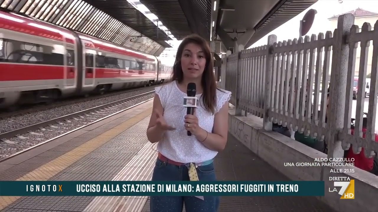 Omicidio a Milano Certosa, l'inviata sul binario della tragedia: "Aggressione a freddo da parte ...