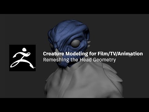 3D Creature Modeling for film with Maya and ZBrush - Lesson 4 / 15