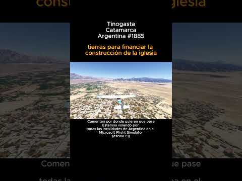 Tinogasta, Catamarca desde el Microsoft Flight Simulator #tinogasta #catamarca #argentina #msfs2024