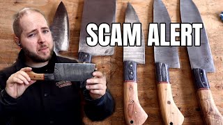 Damascus Chef Knife Sets are a SCAM!