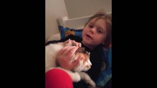 Cayden sings Boss Baby &quot;Black Bird Singing in the Dead of Night&quot;