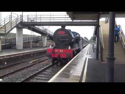 Ex GNR V Class No.85 Merlin - Portrush Flyer - Antrim & Whiteabbey 26/7/15