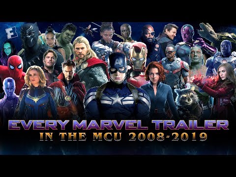 ALL Marvel Cinematic Universe Trailers - Iron Man (2008) to Avengers: Endgame (2019)