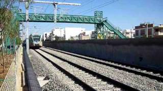 preview picture of video 'STADLER GTW 2/6 & AEG 520 at Pirgos Vasilissis (31/10/10)'