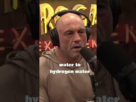 Joe Rogan drinks hydrogen water