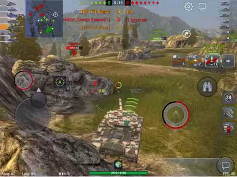 WoTB: T57 Heavy on Mines | 5400 DMG |