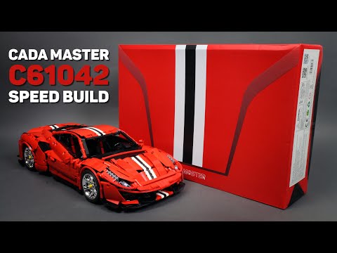 CaDA Master C61042 Italian Supercar SPEED BUILD