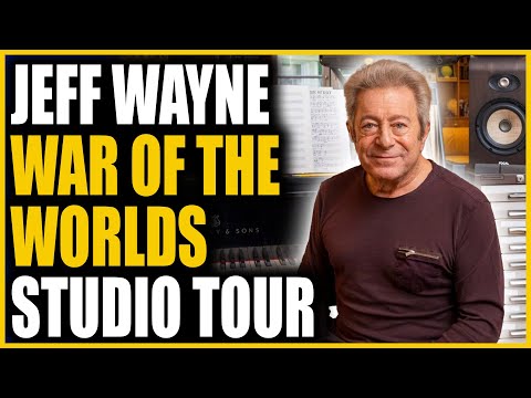 Inside Jeff Wayne’s Creative Universe: A Visit to the Studio Behind The War of the Worlds