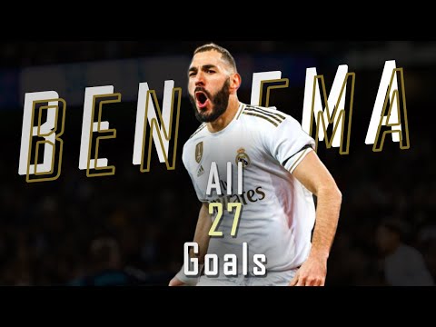 🇫🇷 Karim Benzema - All 27 Goals for Real Madrid - 19/20 HD