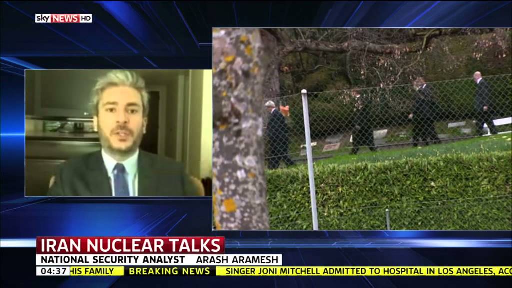 Arash Aramesh Discusses The Nuclear Situation in Iran And Talks In Switzerland To Resolve The Issue