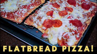 Flatbread Pizza with Pepperoni
