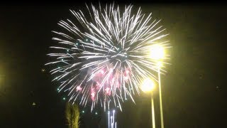 preview picture of video '2013-08-09 Fireworks in Riyadh - Eid El Fitr'