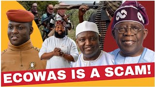 See Level of Ev!l Nigeria President shows,Whiles Ibrahim Traour'e,Jagaban are at work,Shame ECOWAS.😭