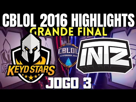 CBLOL 2016 FINAL INTZ x KEYD HIGHLIGHTS do JOGO 3 | CBLOL 2016 INTZ x KEYD MELHORES MOMENTOS JOGO 3