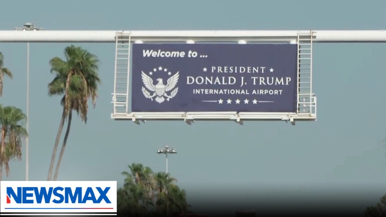 Florida airport officially renamed Donald J. Trump International Airport | National Report