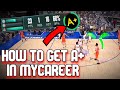 HOW TO GET A+ EVERY MYCAREER GAME IN NBA 2K23(MYCAREER GRADE TIPS)