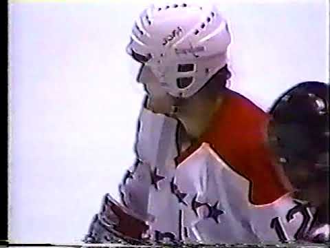 NHL 1987/88 PITTSBURGH PENGUINS AT WASHINGTON CAPITALS