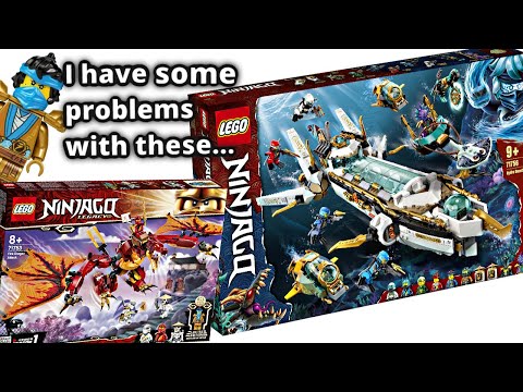 LEGO Ninjago Summer 2021! I REALLY don't like most of these sets...