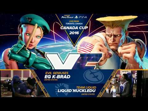 K-Brad vs NuckleDu - Top 16 - Canada Cup 2016