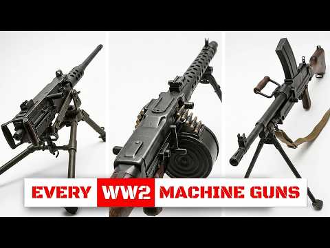 Every WW2 Machine Gun Ranked — WORST to BEST
