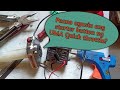 UMA Quick throttle starter button repair