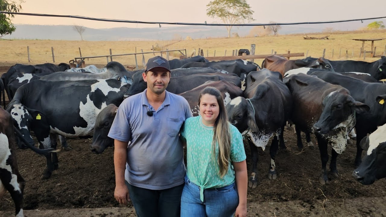 PECUÁRIA LEITEIRA SE TORNOU UMA REALIDADE PARA ESTE CASAL