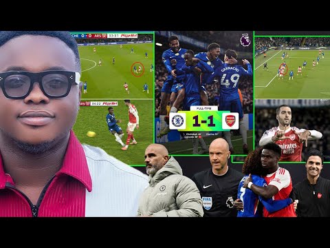 CHELSEA 1 ARSENAL 1, GAME ANALYSIS. 7 KEY POINTS IN THE GAME, CAICEDO, CHALOBAH, MERINO AND DETAILS