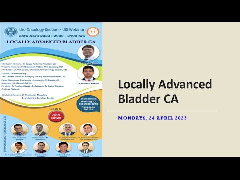 Uro Oncology Section of USI Webinar - 24th April 2023