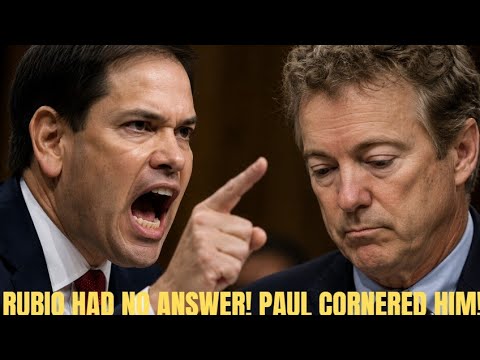 Video: Rand Paul Presses Rubio on Venezuela Raid as Act of War in Senate Hearing