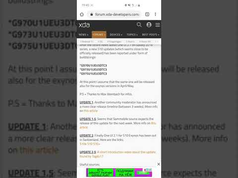 One UI 2.1 app opening animations