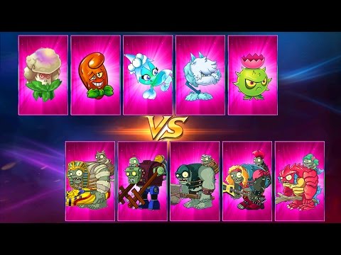 Plants vs Zombies 2 Every Premium Plant Power-Up! vs Gargantuar