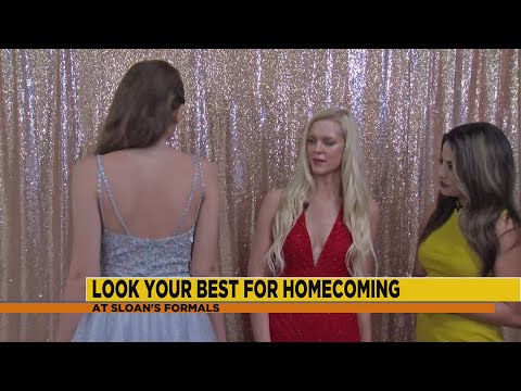 Find the perfect homecoming dress at Sloan's Formals