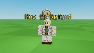 How to ACTUALLY refund your deleted items on Roblox (No contact support needed)