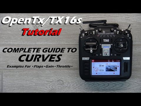 OpenTx Companion Tutorial • Curves: Throttle, Flaps, and Gain Curves How-To • [Beginners]