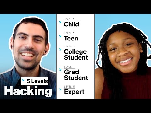 Hacker Explains One Concept in 5 Levels of Difficulty | WIRED