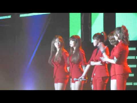 FANCAM2011 K POP Music Fest in Sydney vs 4 Minute   Talk
