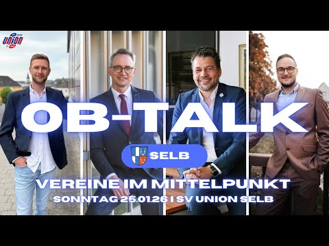 Oberbürgermeister-Talk - Vereine im Mittelpunkt - Stadt Selb