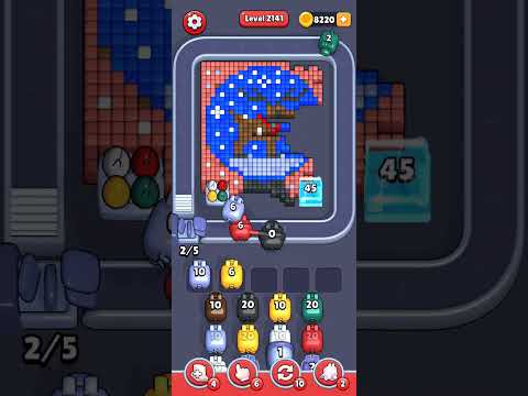 Pixel Flow Level 2141 Walkthrough